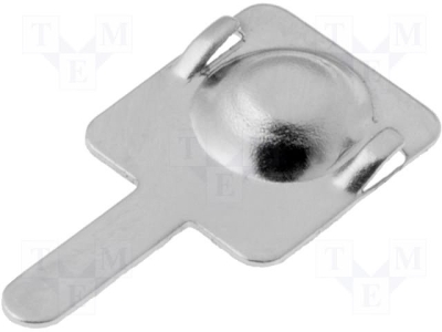 Контактна пластина за батерии 223A Контакт; AAA,R03; Кол.бат: 1; запояване; Контакти: стомана